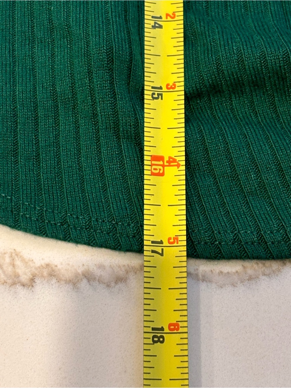 Reformation Petalo Wrap Style Knit Top Pine Green Womens Large Fall Ribbed Boho - Picture 16 of 16